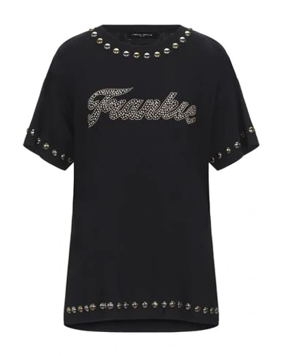 Frankie Morello T-shirts In Black