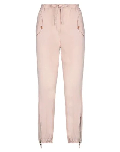 Aigle Casual Pants In Light Pink