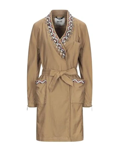 Bazar Deluxe Overcoats In Camel