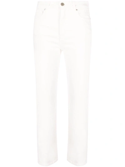 Dorothee Schumacher Denim Love Cropped Jeans In Multi