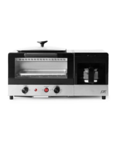 Spt Appliance Inc. 3-in-1 Breakfast Maker In Stainless Steel And Black