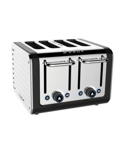 Dualit 4 Slice Design Series Toaster In Matt Black
