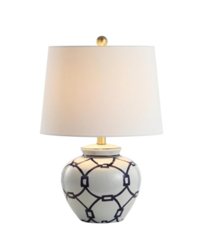 Safavieh Anders Table Lamp In Blue