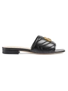 Gucci Women's Jolie Flat Sandals In Black