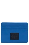 Herschel Supply Co Charlie Rfid Card Case In Lapis Blue Reflective