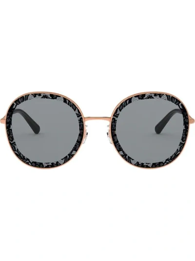 Dolce & Gabbana Slim Square-frame Sunglasses In Grey