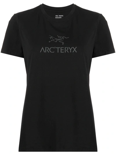 Arc'teryx Logo Print T-shirt In Black