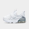 Nike Babies'  Kids' Toddler Air Max 270 Extreme Casual Shoes In White/metallic Silver/white/white
