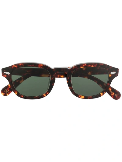 Lesca Posh 100 Tortoiseshell Sunglasses