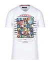 Frankie Morello T-shirts In White