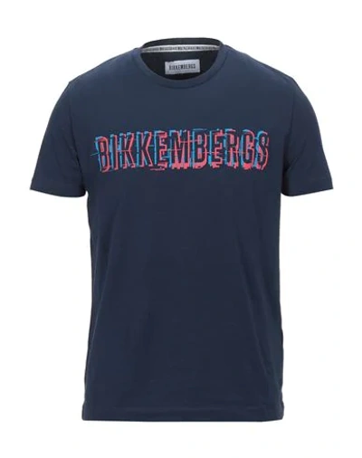 Bikkembergs T-shirts In Blue