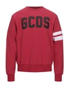 Gcds Sweatshirts In Red