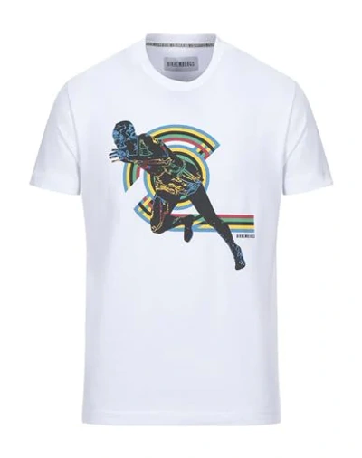 Bikkembergs T-shirts In White