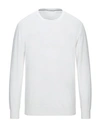 Paolo Pecora Sweaters In Ivory