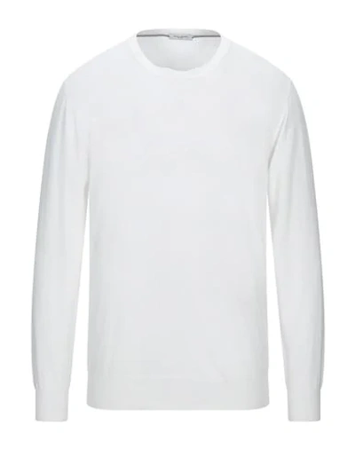 Paolo Pecora Sweaters In Ivory