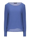 Trussardi Jeans Blouses In Blue