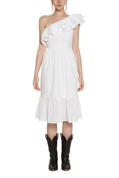 Amotea White Leonor Mini Dress