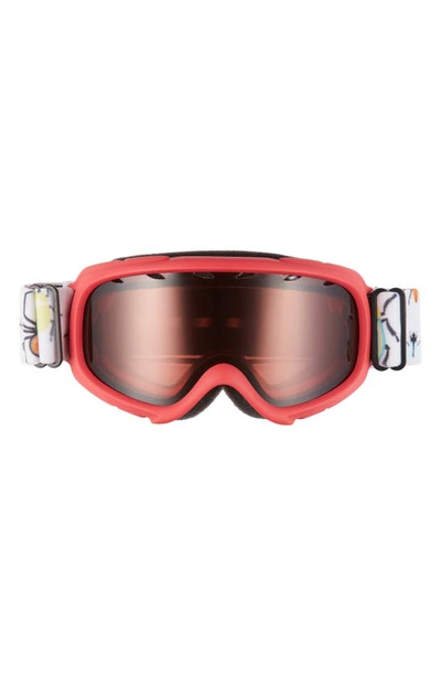Smith Gambler Youth Snow Goggles In Lava Bugs/ Rc36