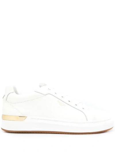 Mallet Grftr Low-top Sneakers In White