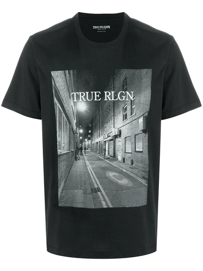 True Religion True Rlgn T-shirt In Black