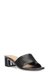 Donald Pliner Melros Slide Sandal In Black Leather