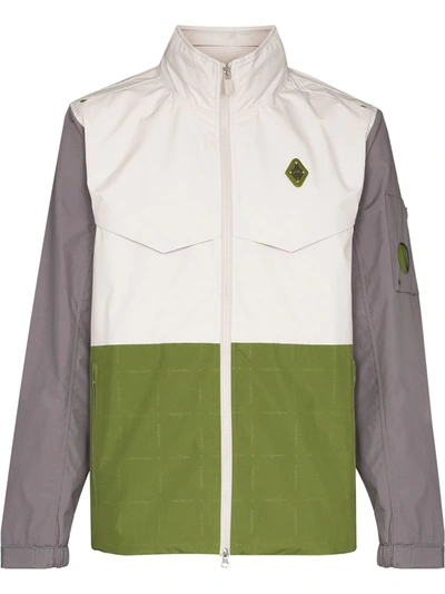 A-cold-wall* Multicolour Rhombus Storm Jacket In Grey,green
