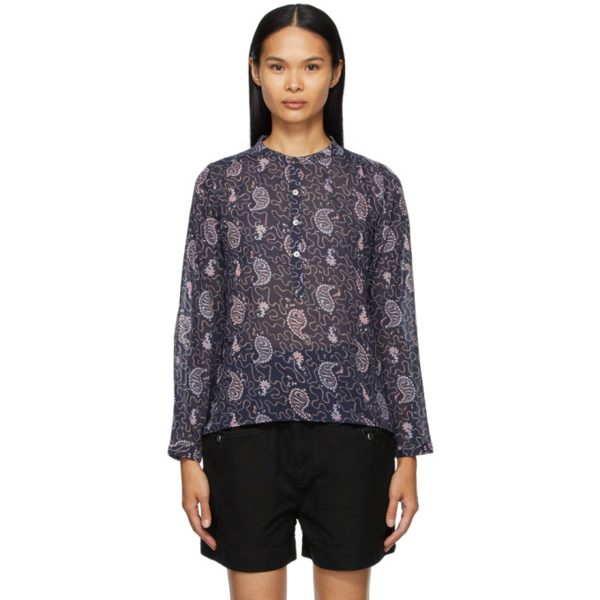 isabel marant etoile violette blouse