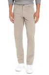 Gucci 1946 'sunny' Slim Fit Stretch Twill Pants In Dusty Silver