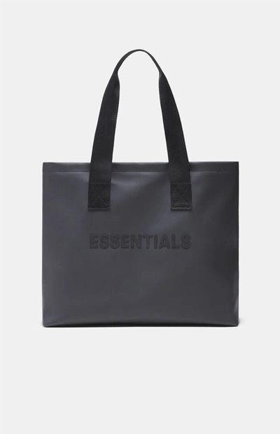 Pre-owned Fear Of God  Essentials Tote Bag Dark Slate/stretch Limo/black