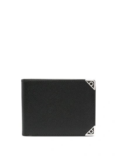 Ferragamo New Gancini Bi-fold Wallet In Black