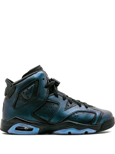 Nike Kids' Air Jordan 6 Retro As Bg Sneakers In Black