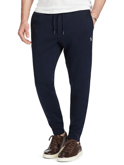 Polo Ralph Lauren Men's Tech-fleece Double-knit Jogger Pants In Black