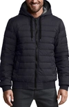 Canada Goose Sydney Packable Down Hoodie In Black