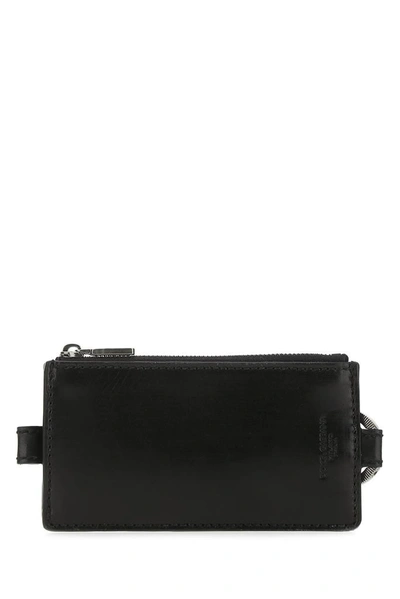Dolce & Gabbana Zipped Wallet In Black