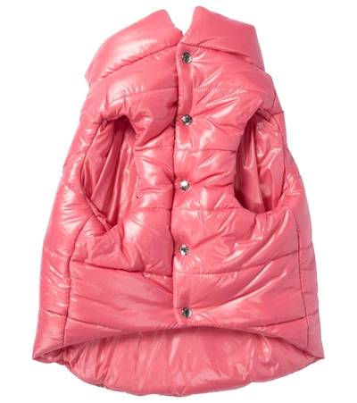 Moncler Genius X Poldo Quilted Dog Gilet In Pink