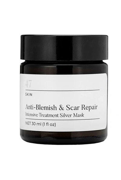 47 Skin Anti-blemish And Scar Repair Intensive Treatment Silver Mask 30ml