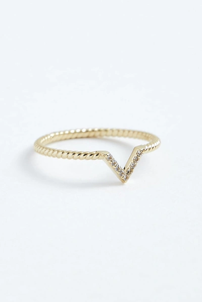Stephanie Grace Jewellery V Twist Ring