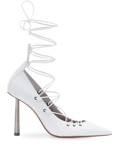 Fenty Corset 105mm Pumps In White