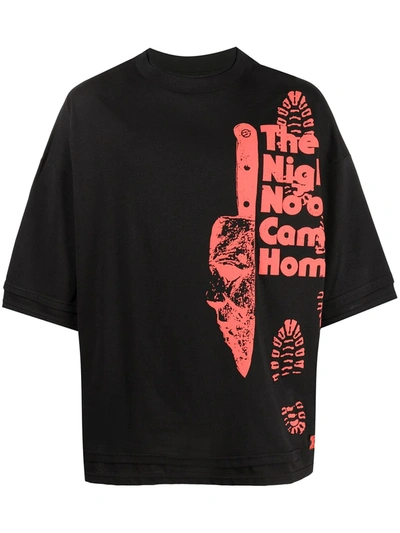 Formy Studio No Way Home Oversized-fit Cotton T-shirt In Black