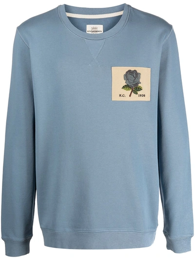 Kent & Curwen 1926 Cotton Sweatshirt In Blue