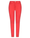 Love Moschino Pants In Red