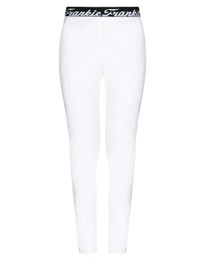 Frankie Morello Leggings In White