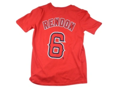 Nike Kids' Los Angeles Angels Youth Name And Number Player T-shirt Anthony Rendon In Red