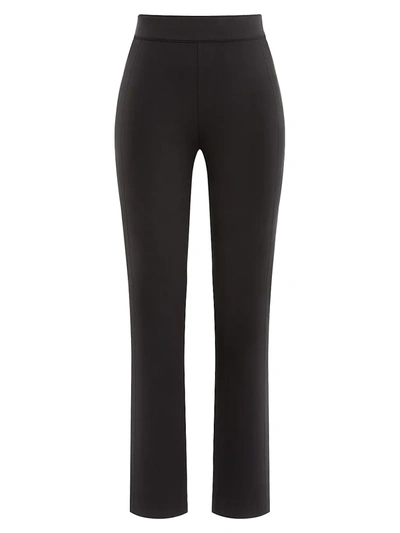 Spanx The Perfect Slim-straight Pants In Black