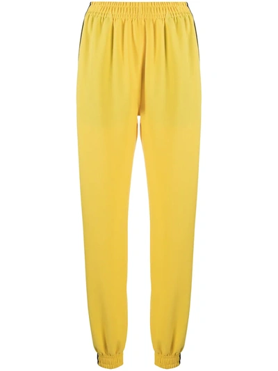 Styland Side Stripe Detail Track Trousers In Yellow