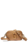The Marc Jacobs Women's The Softshot Leather Camera Bag In Dirty Chai