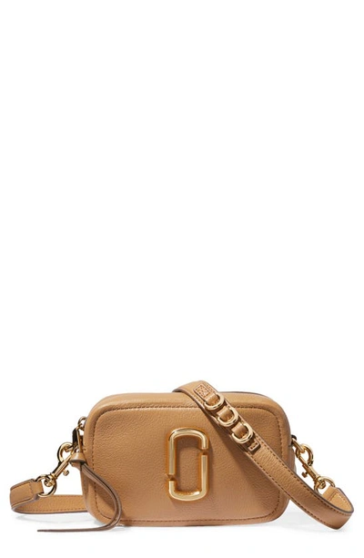 The Marc Jacobs Women's The Softshot Leather Camera Bag In Dirty Chai