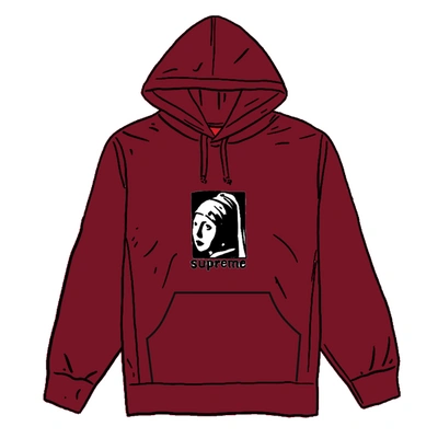 Pre-owned Pearl Hooded Sweatshirt Cardinal