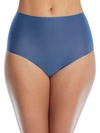 Chantelle Soft Stretch Full Brief In Blue Petrole