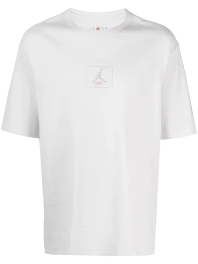 Jordan Logo Patch T-shirt In White